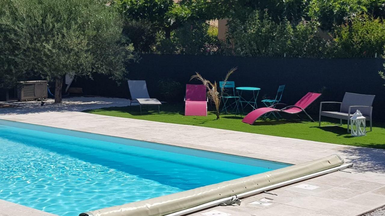 Villa Les 2 Oliviers Le Luc Exterior foto